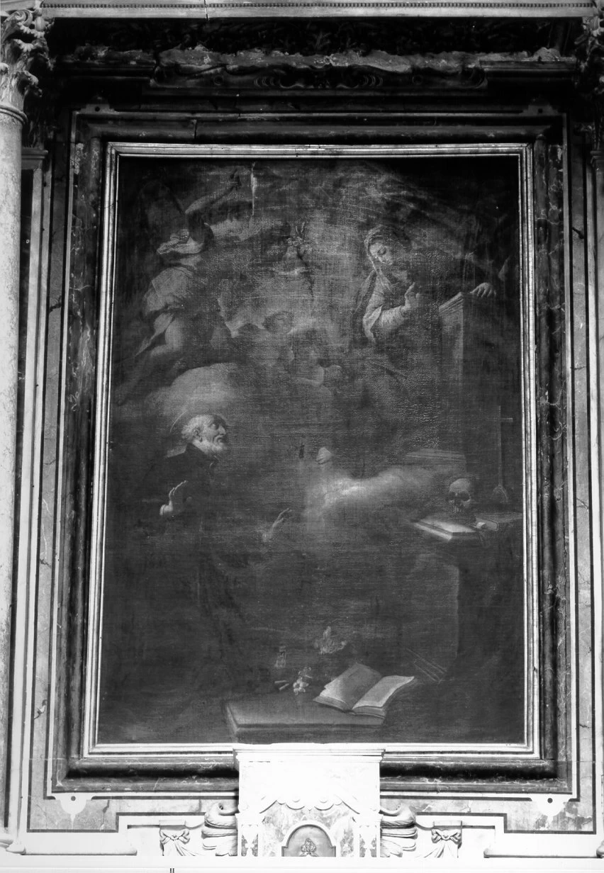 Estasi di Sant'Andrea d'Avellino - Chiesa di S. Maria degli Angeli a Pizzofalcone, Napoli